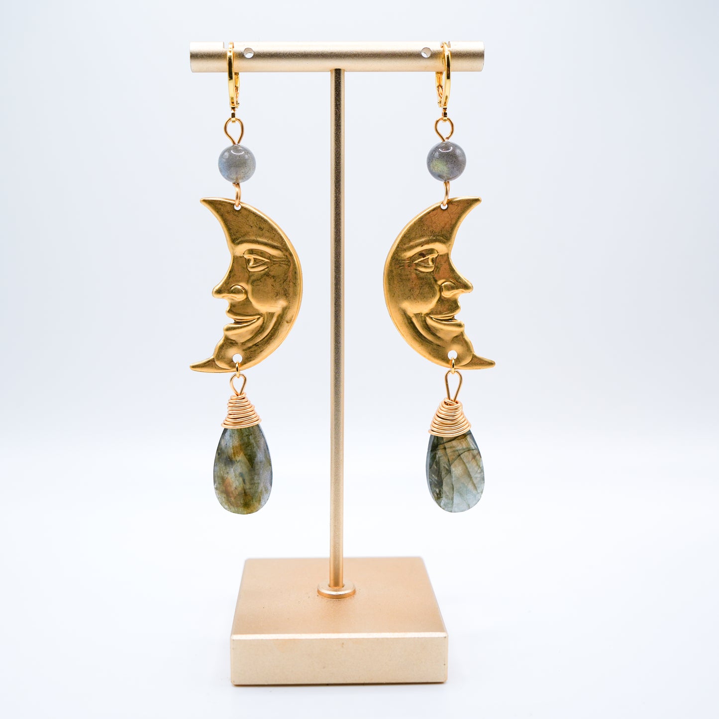 Spellbound Moonlight Labradorite Earrings