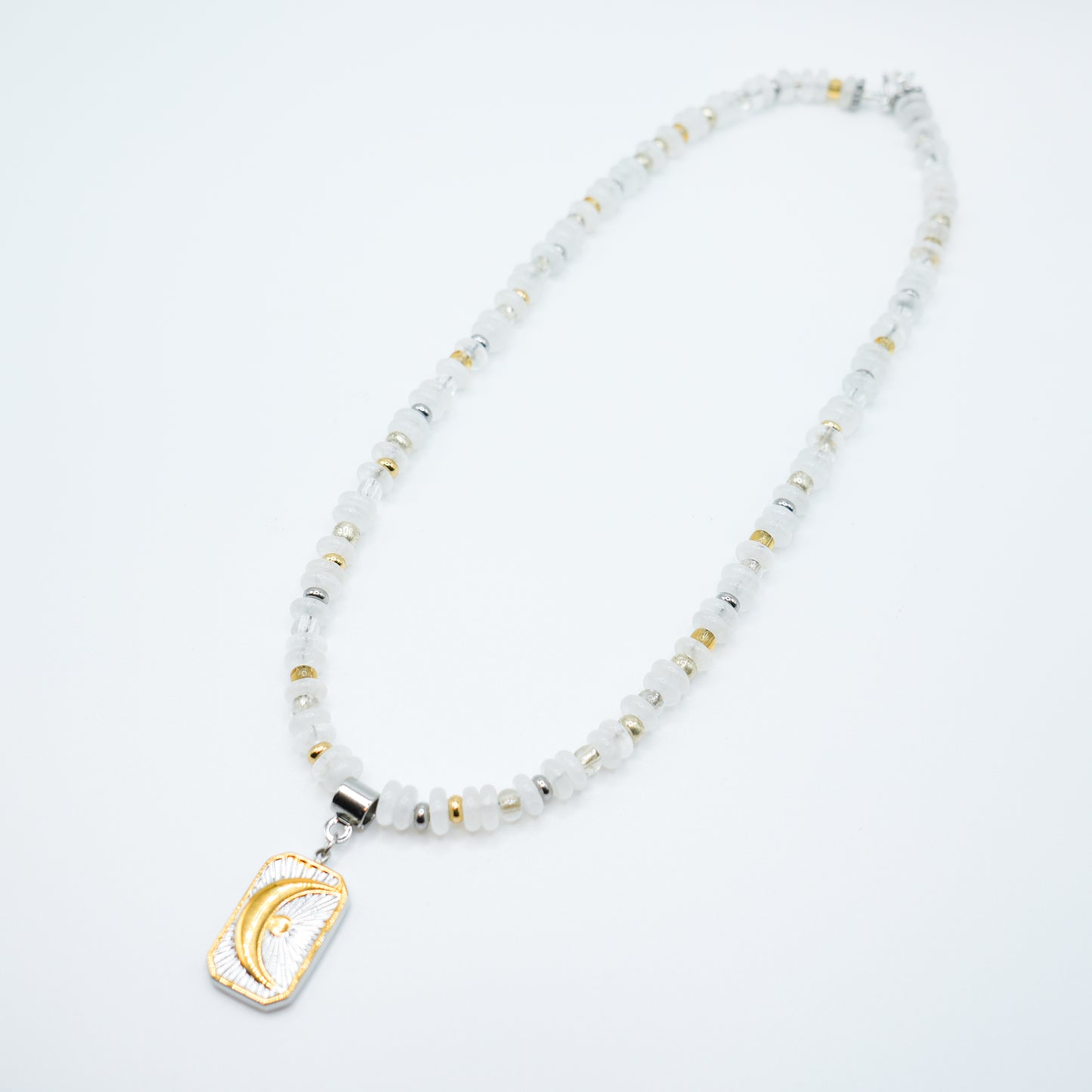 Luna Clear Quartz Necklace