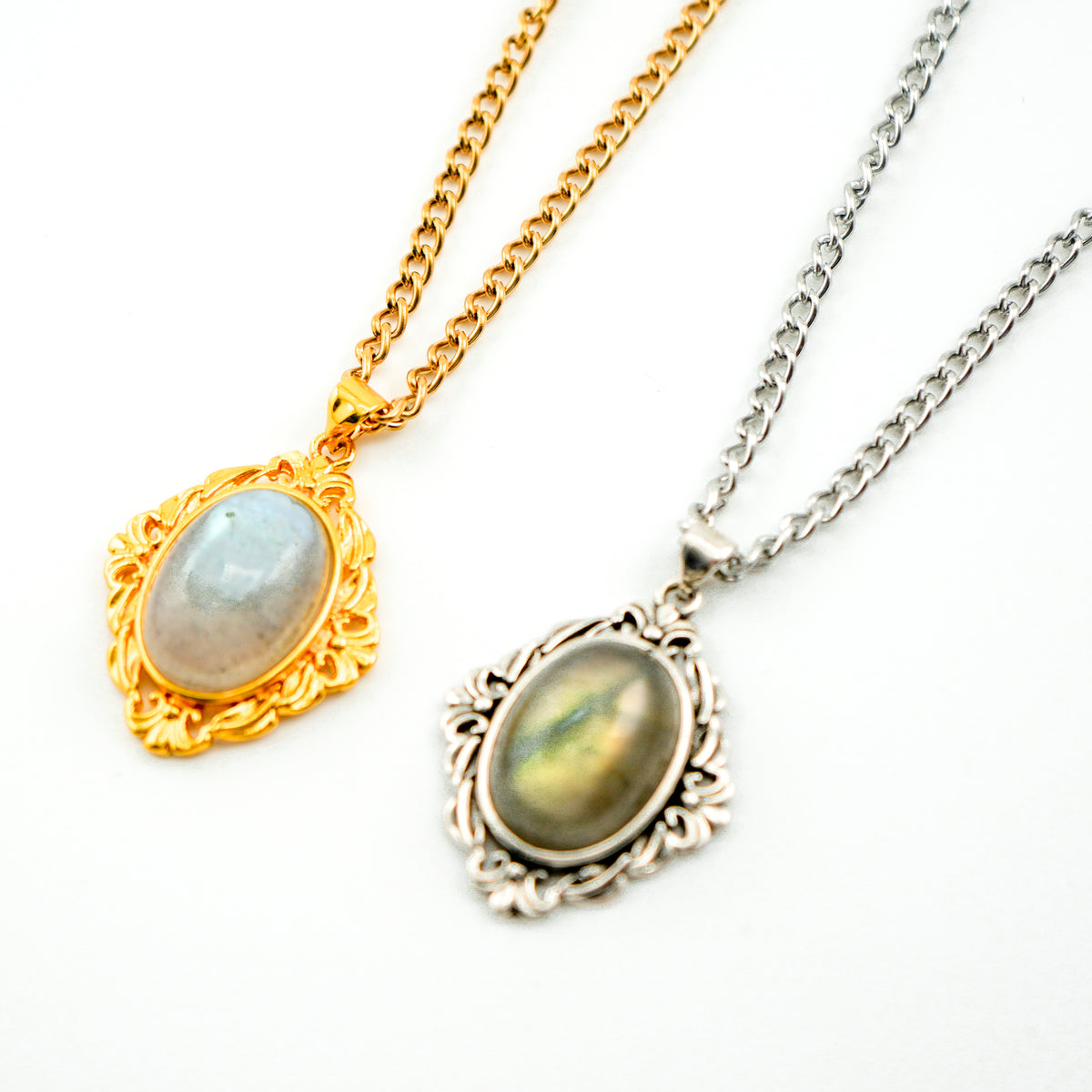 Aura Shield Labradorite Choker Necklace