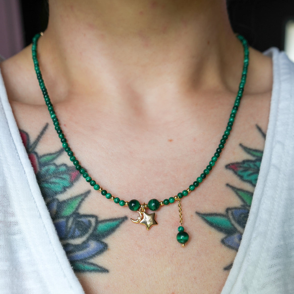 Renewal Malachite Necklace