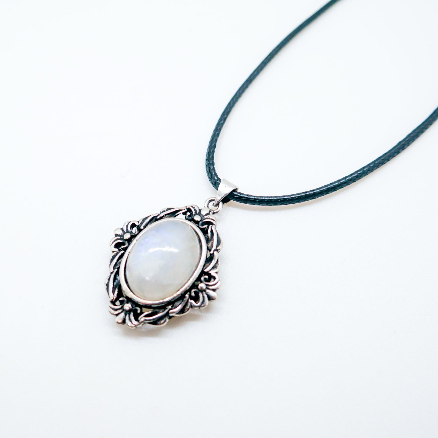 Moonstone Pendant Necklace