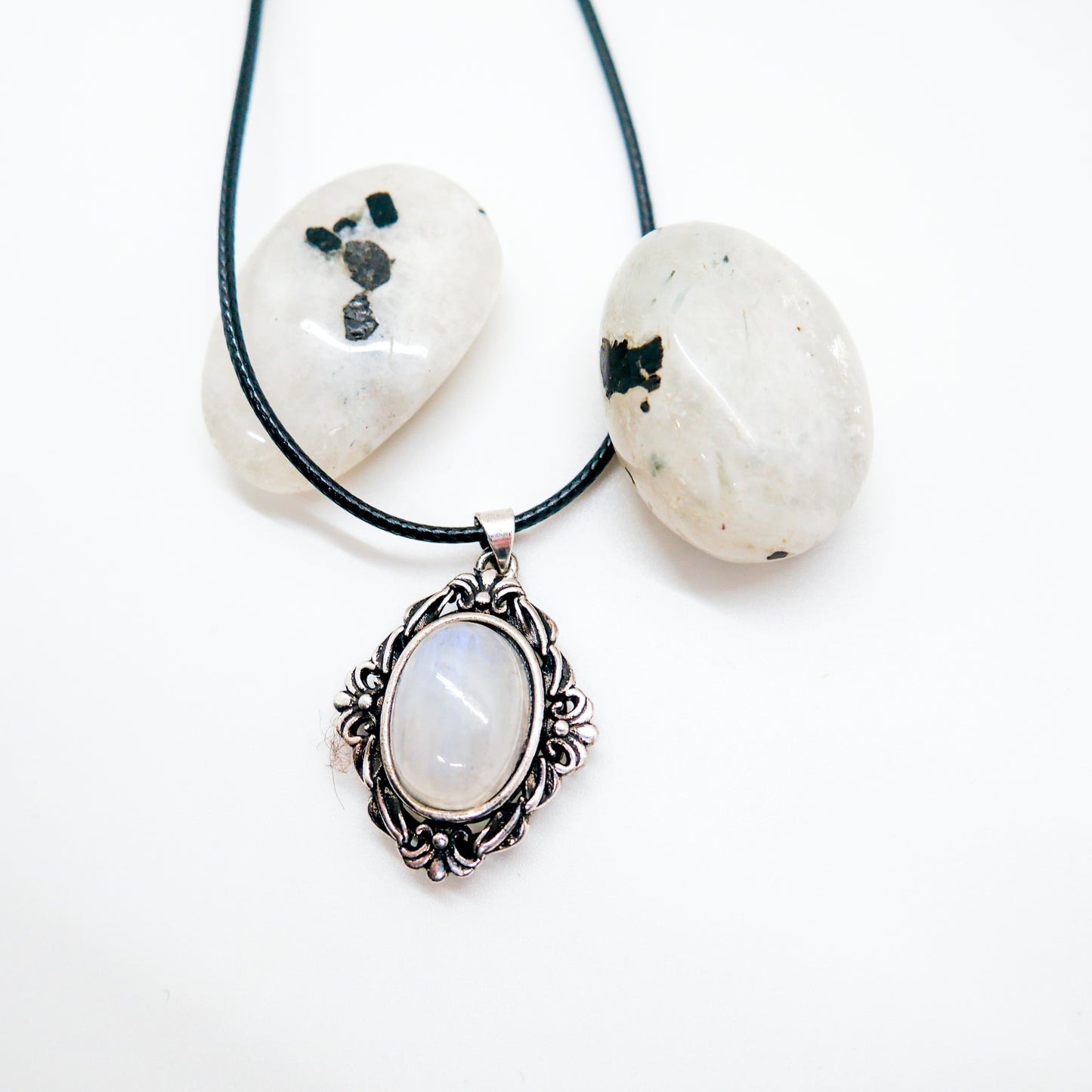 Moonstone Pendant Necklace