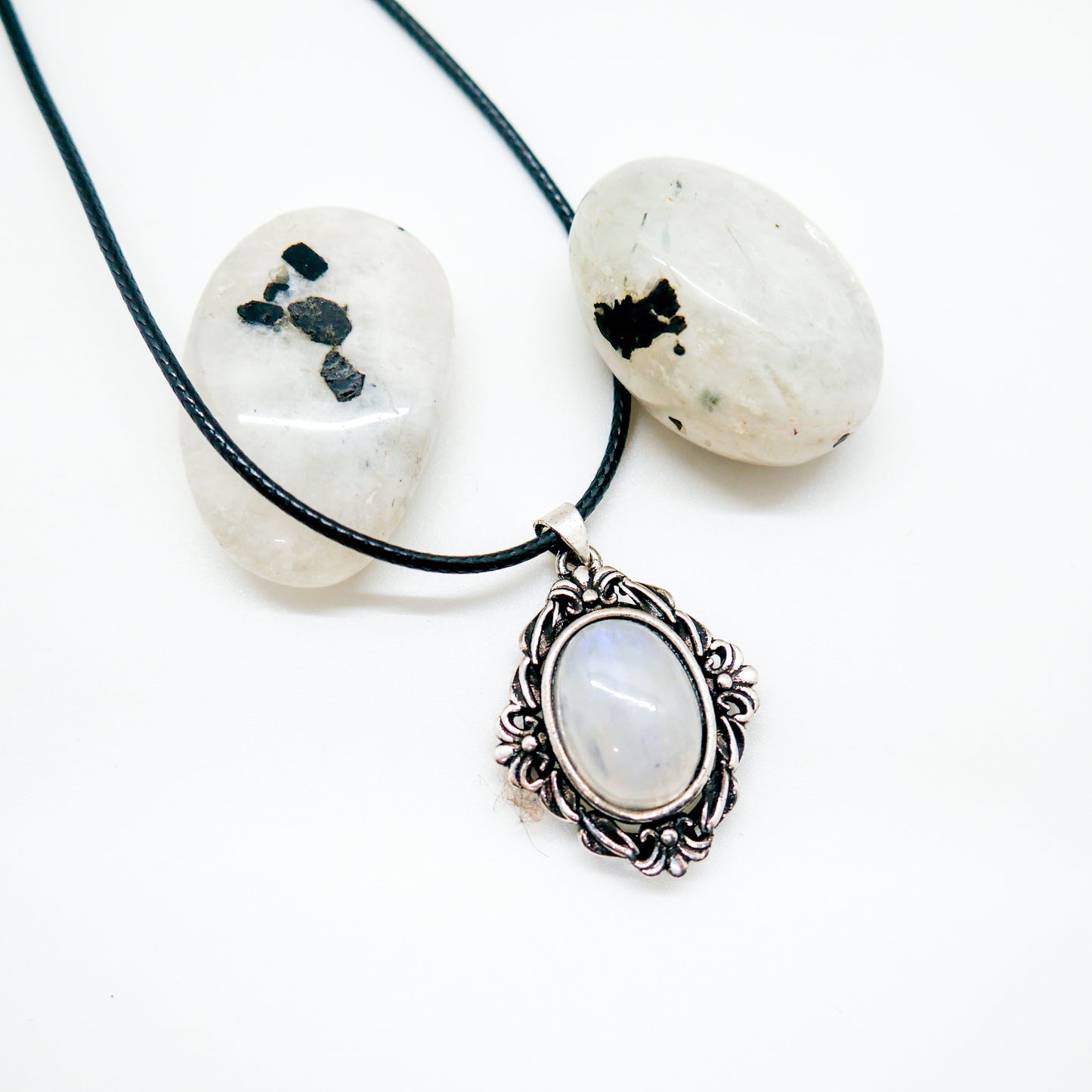 Moonstone Pendant Necklace