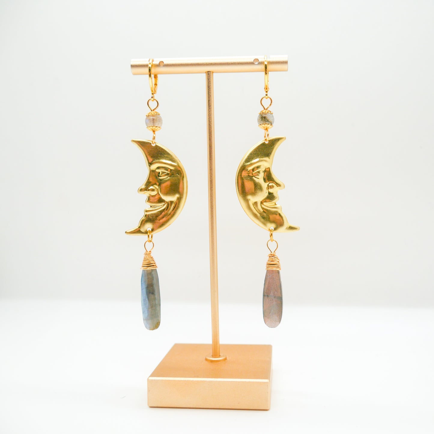 Spellbound Moonlight Labradorite Earrings