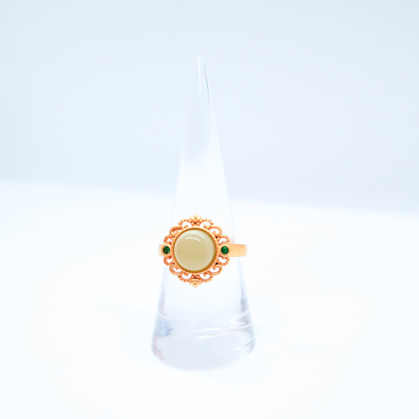Jade Adjustable Ring
