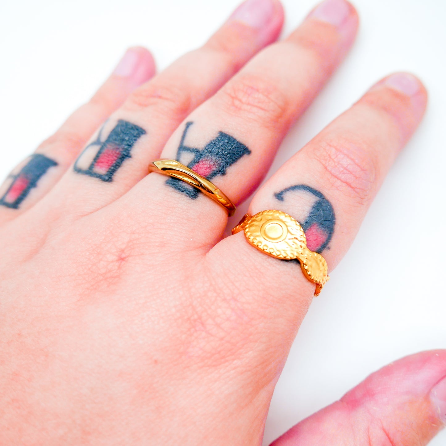 Evil Eye Adjustable Ring