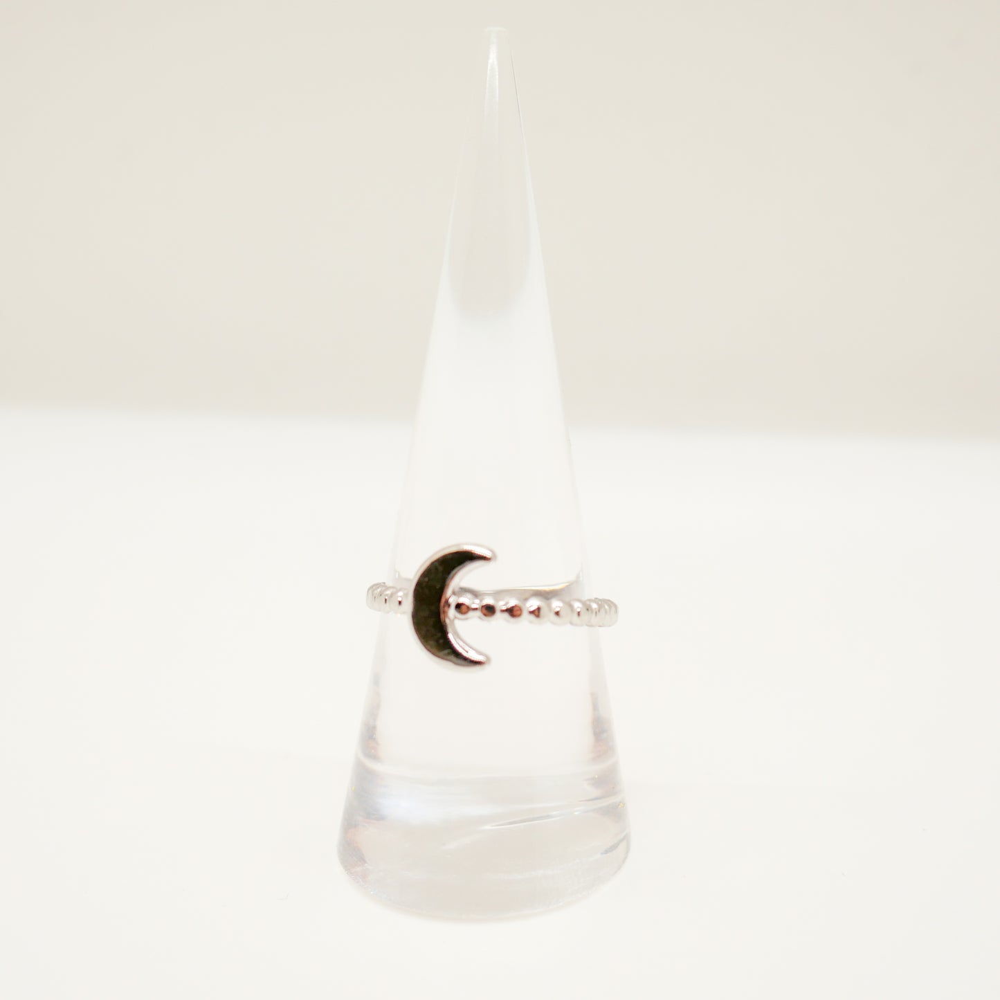 Petite Moon Adjustable Ring