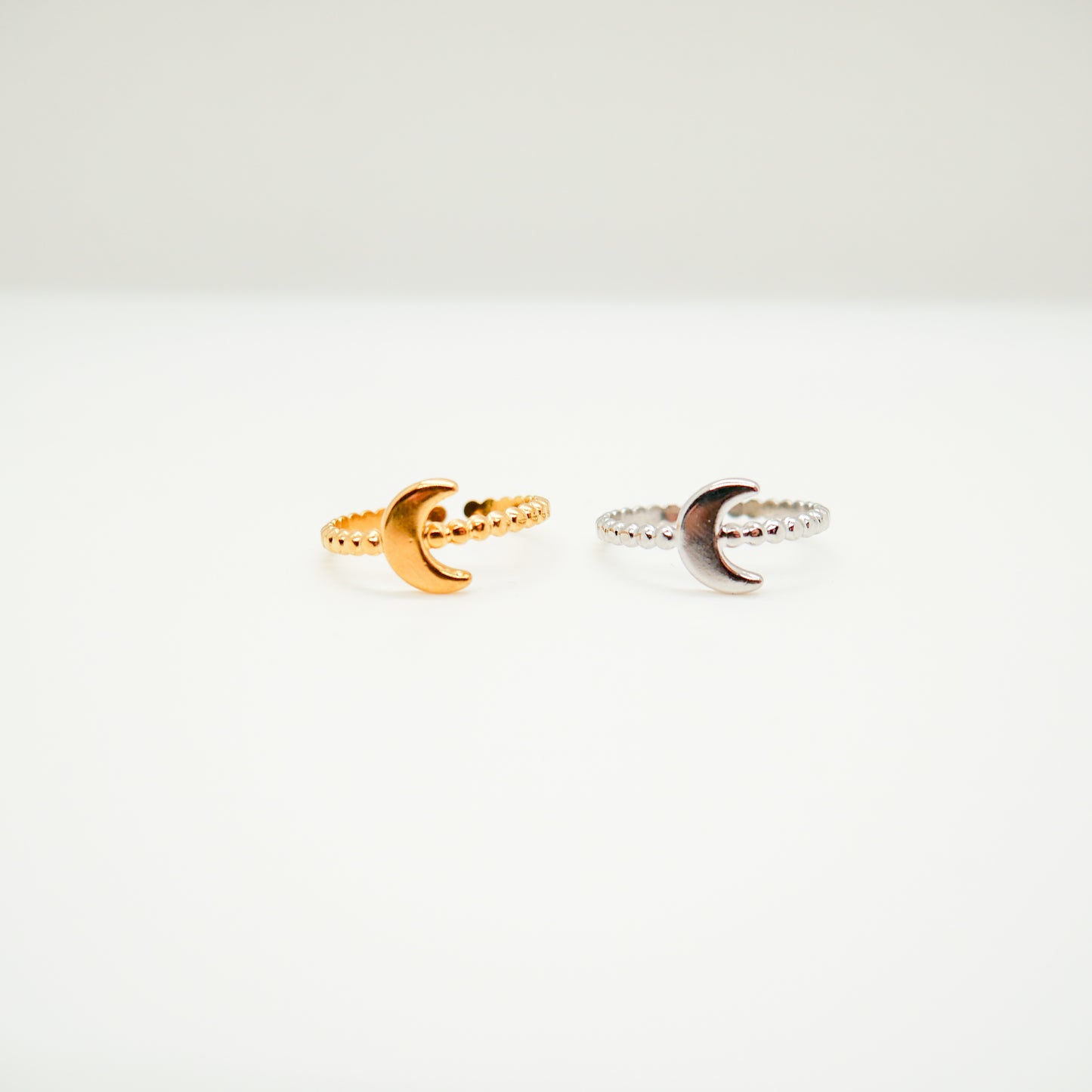 Petite Moon Adjustable Ring
