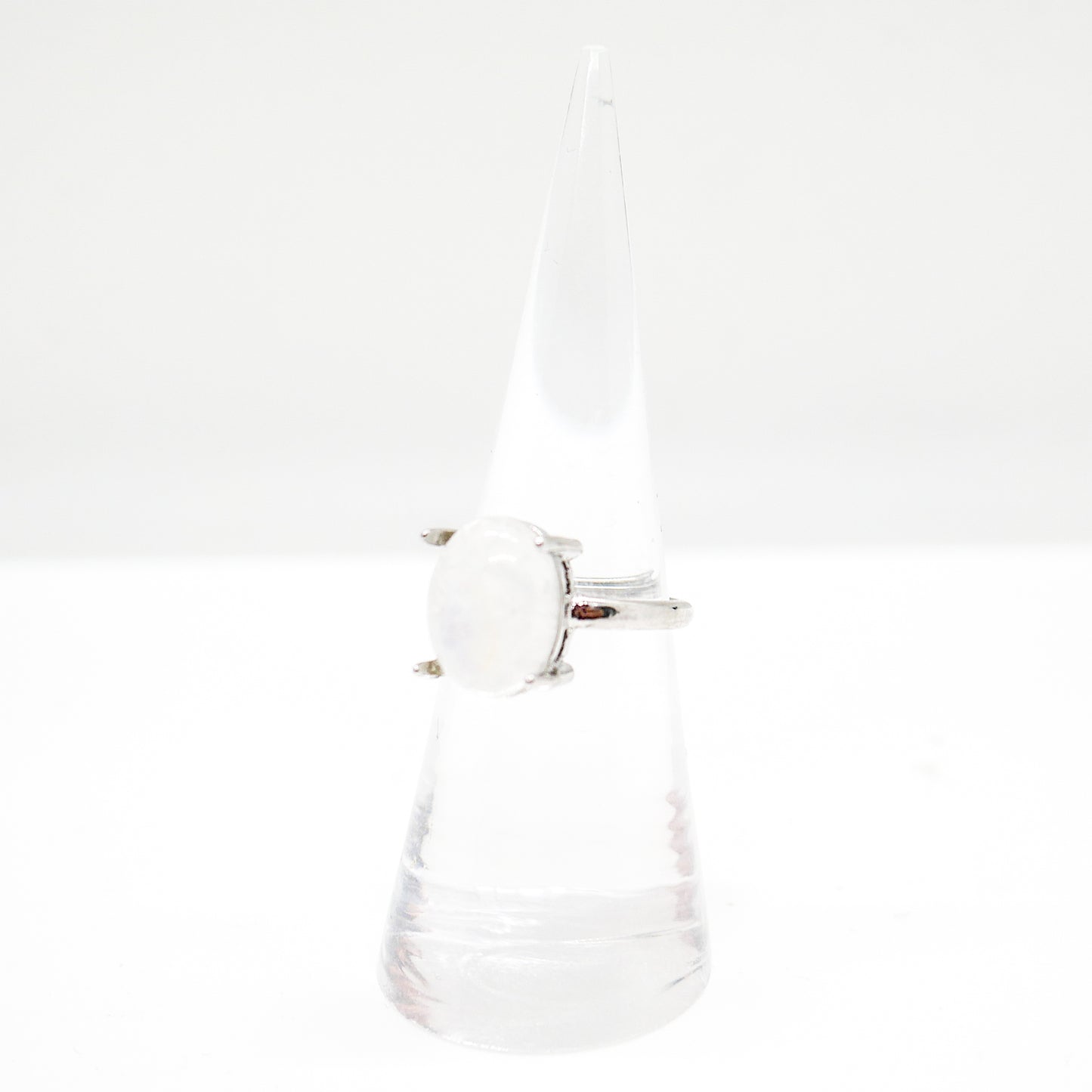 Moonstone Adjustable Ring