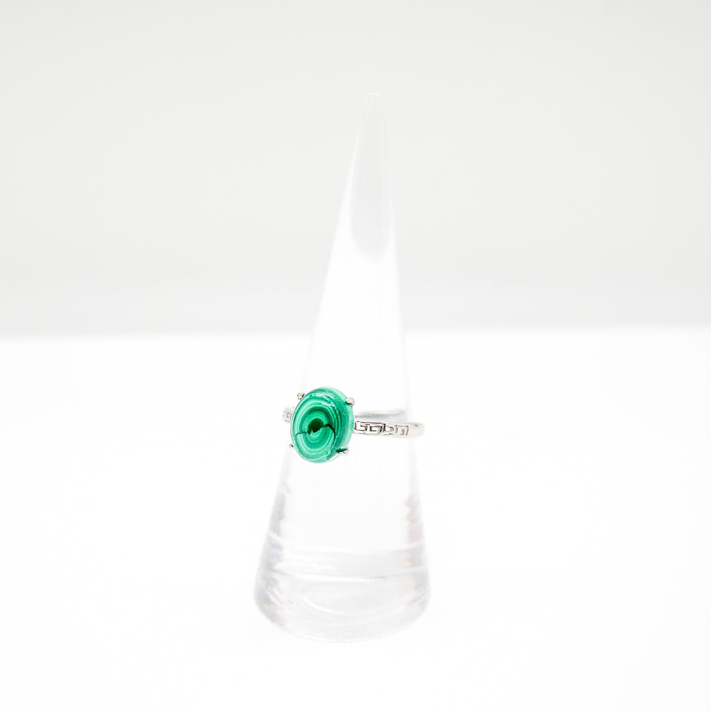 Malachite Adjustable Ring