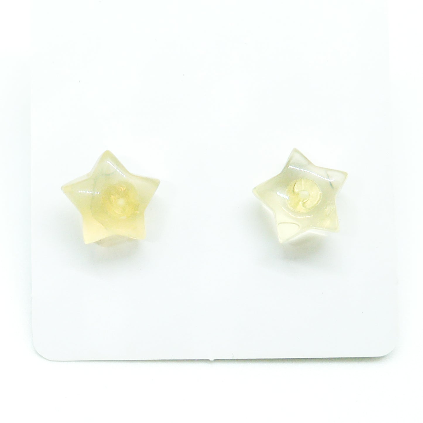 Citrine Star Studs