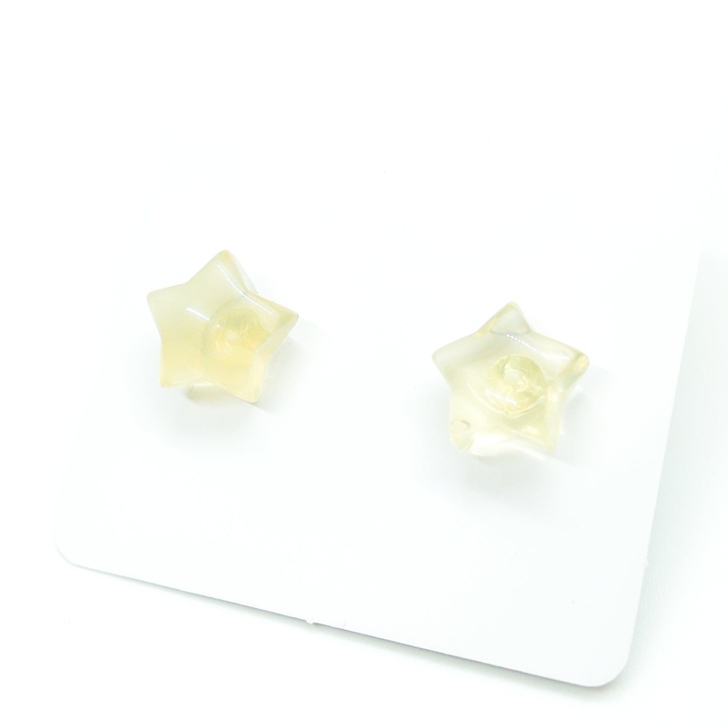 Citrine Star Studs
