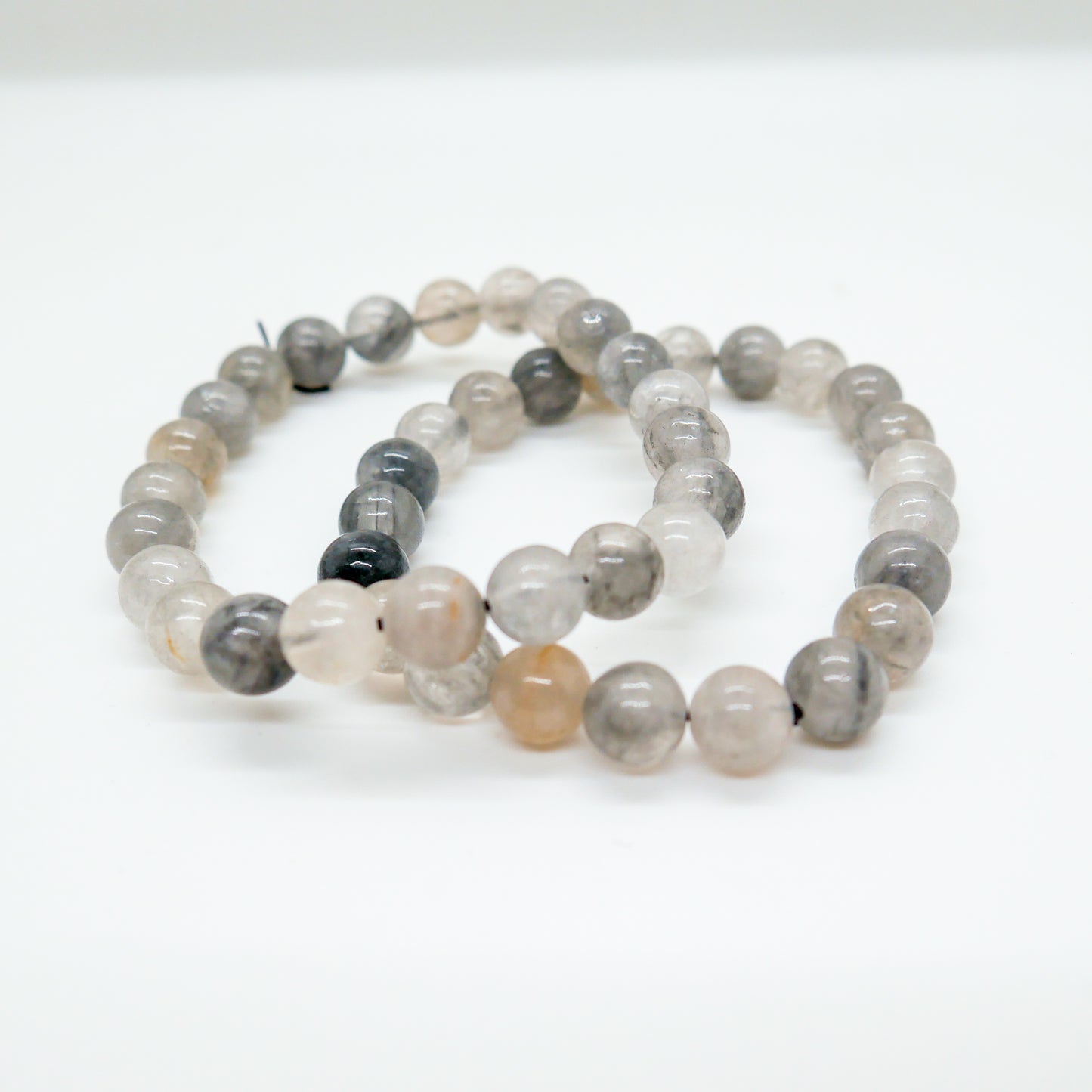 Blue Rutilated Quartz Bracelet