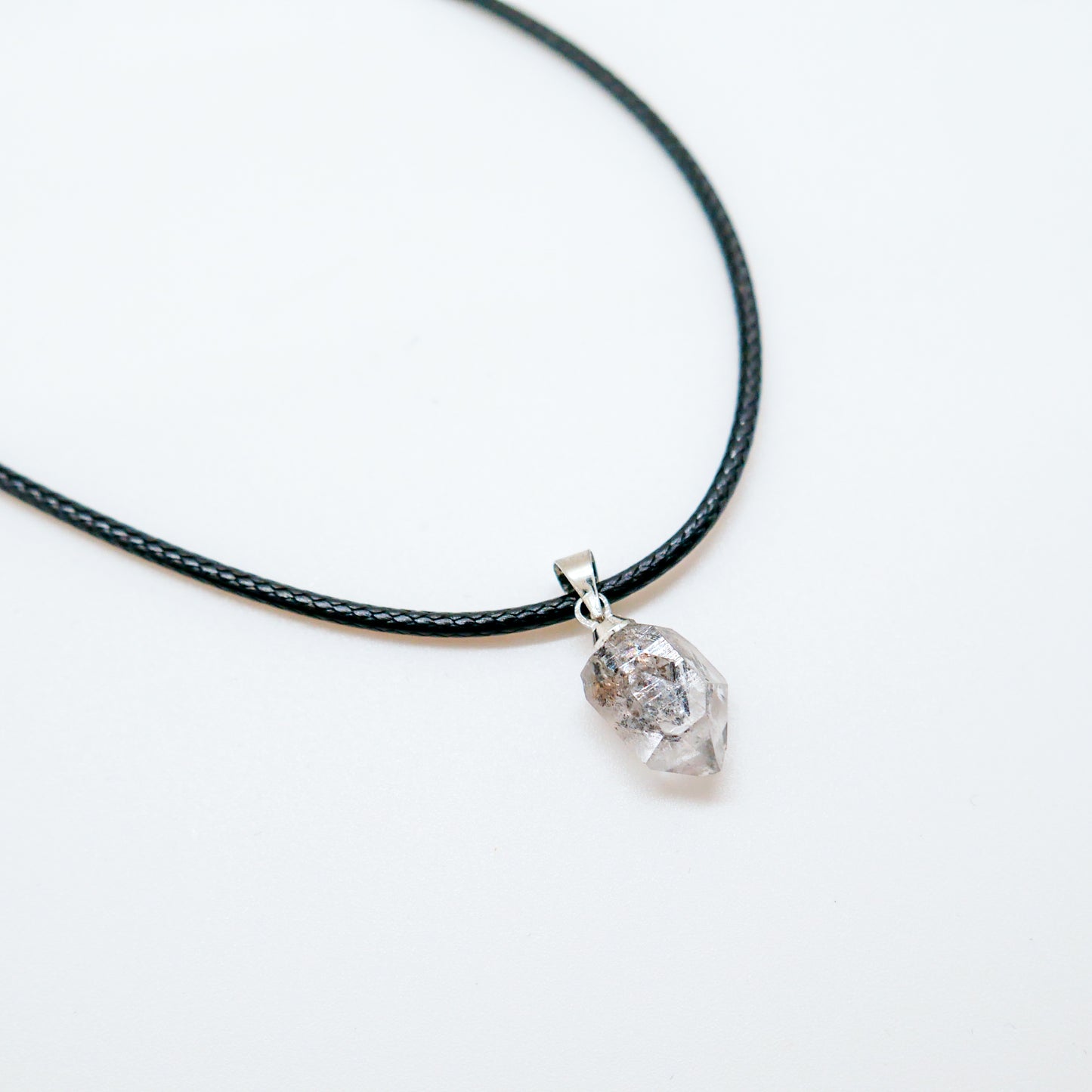 Mini Herkimer Diamond Pendant