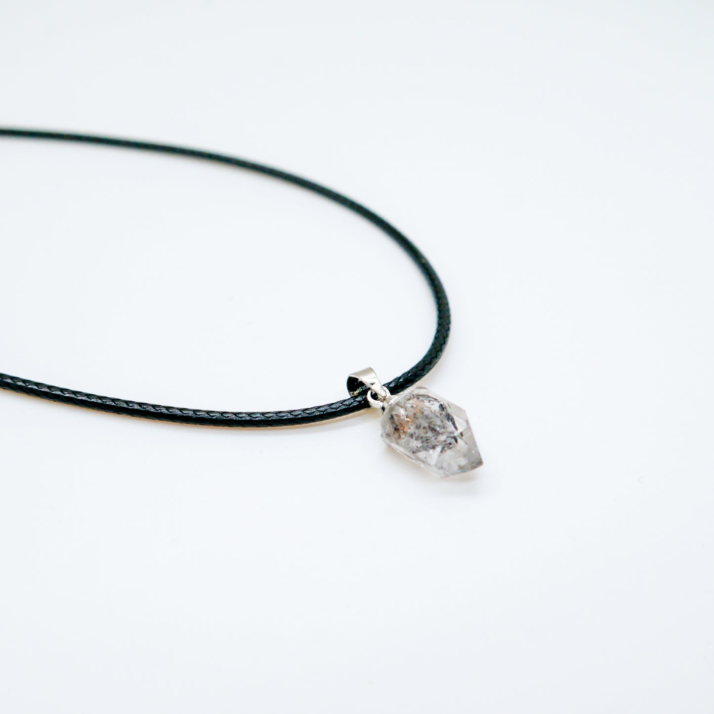 Mini Herkimer Diamond Pendant