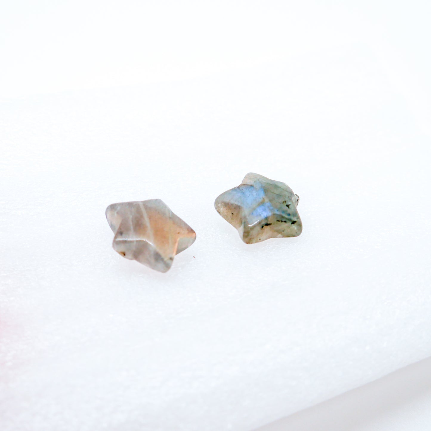 Labradorite Star Studs