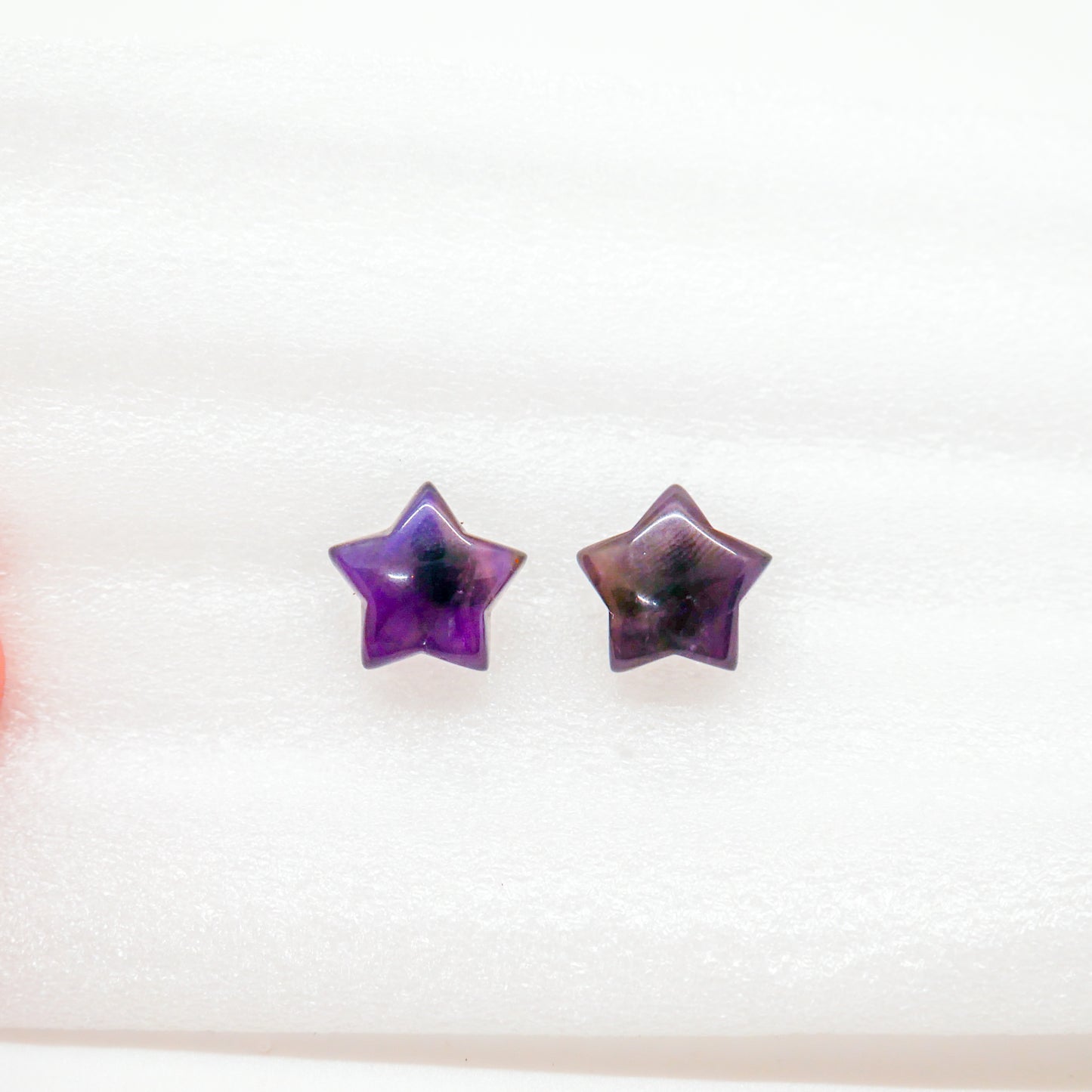 Amethyst Star Studs