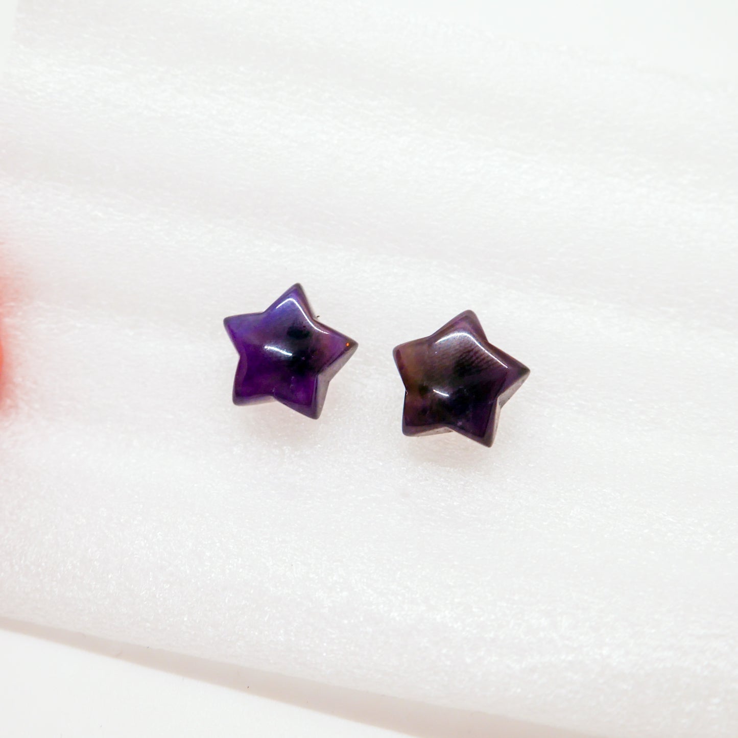 Amethyst Star Studs