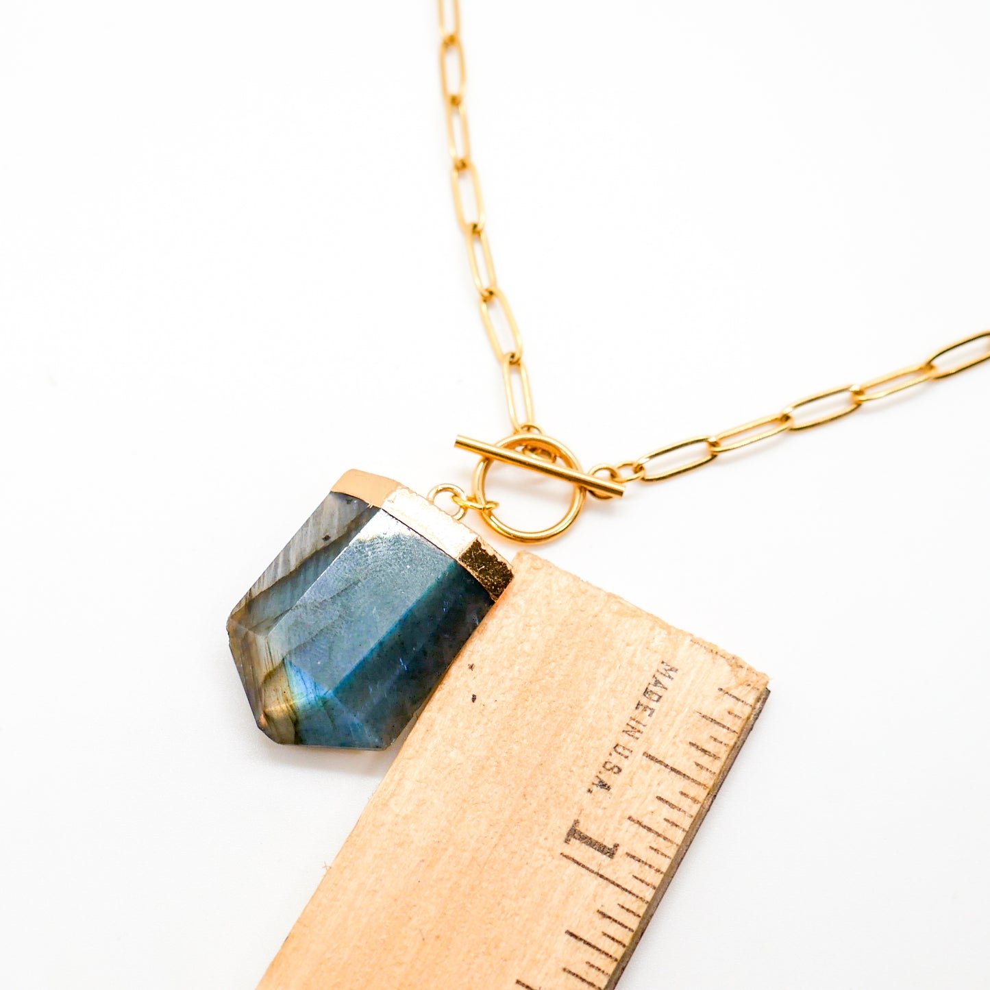 Enchanted Labradorite Toggle Necklace