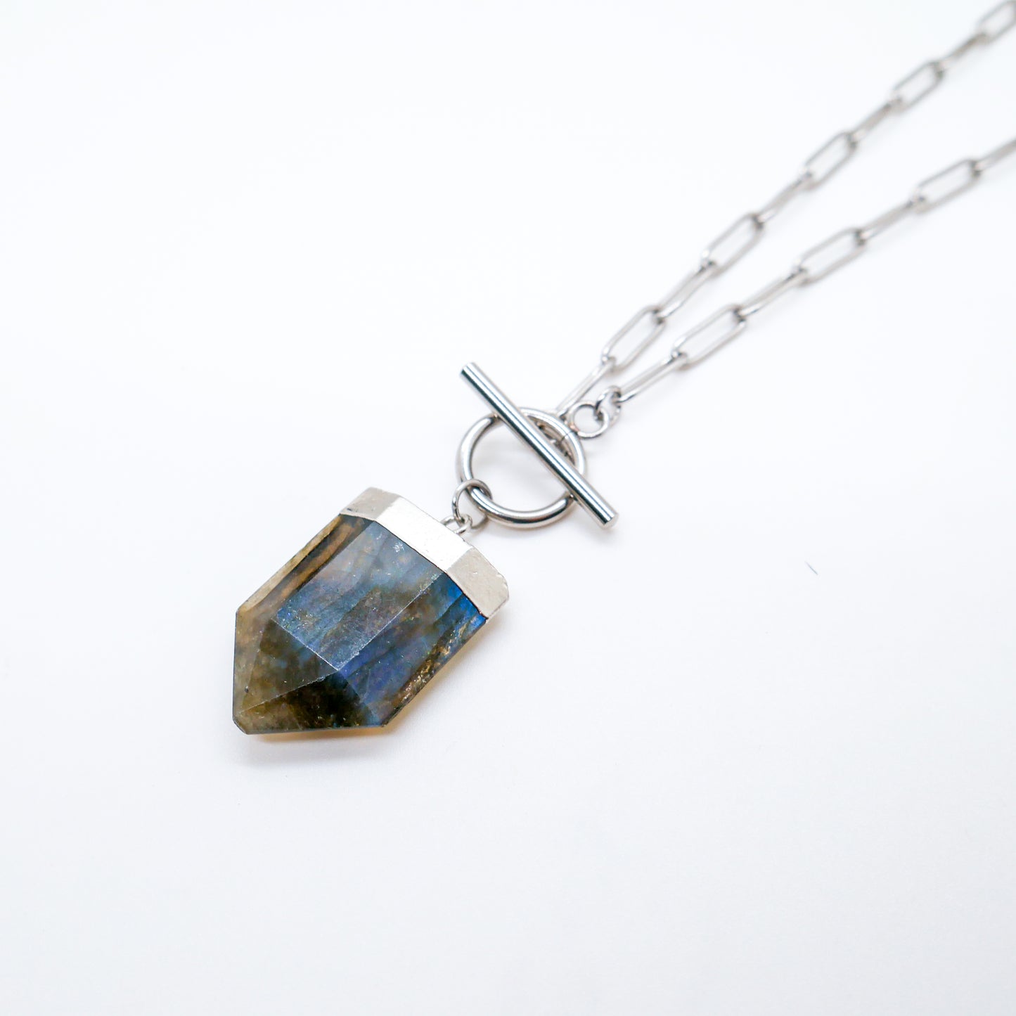 Enchanted Labradorite Toggle Necklace