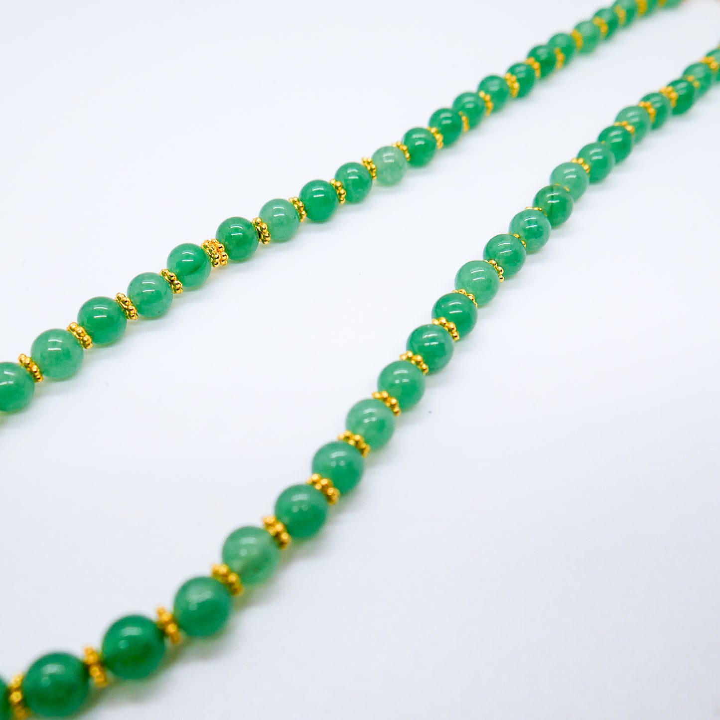 Starlit Courage Green Aventurine Necklace