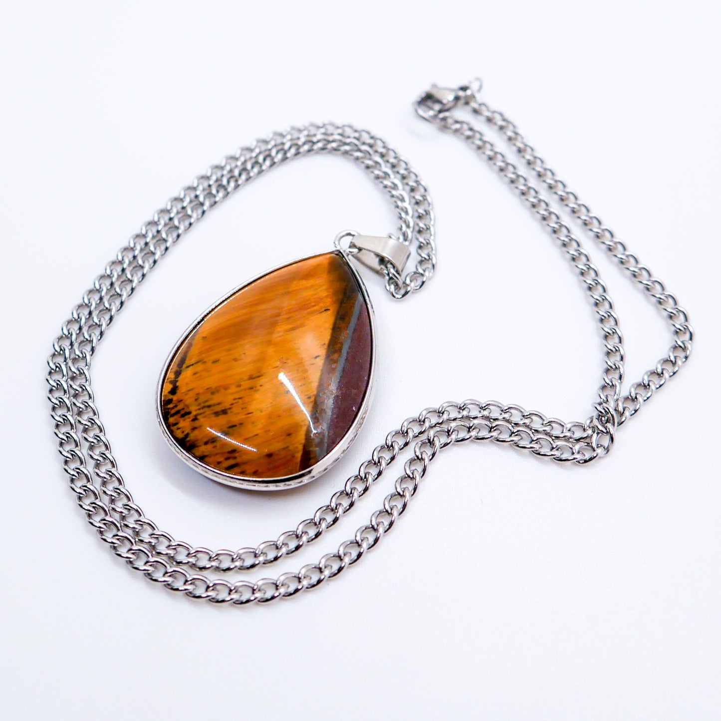 Fearless Flow Tiger's Eye Necklace