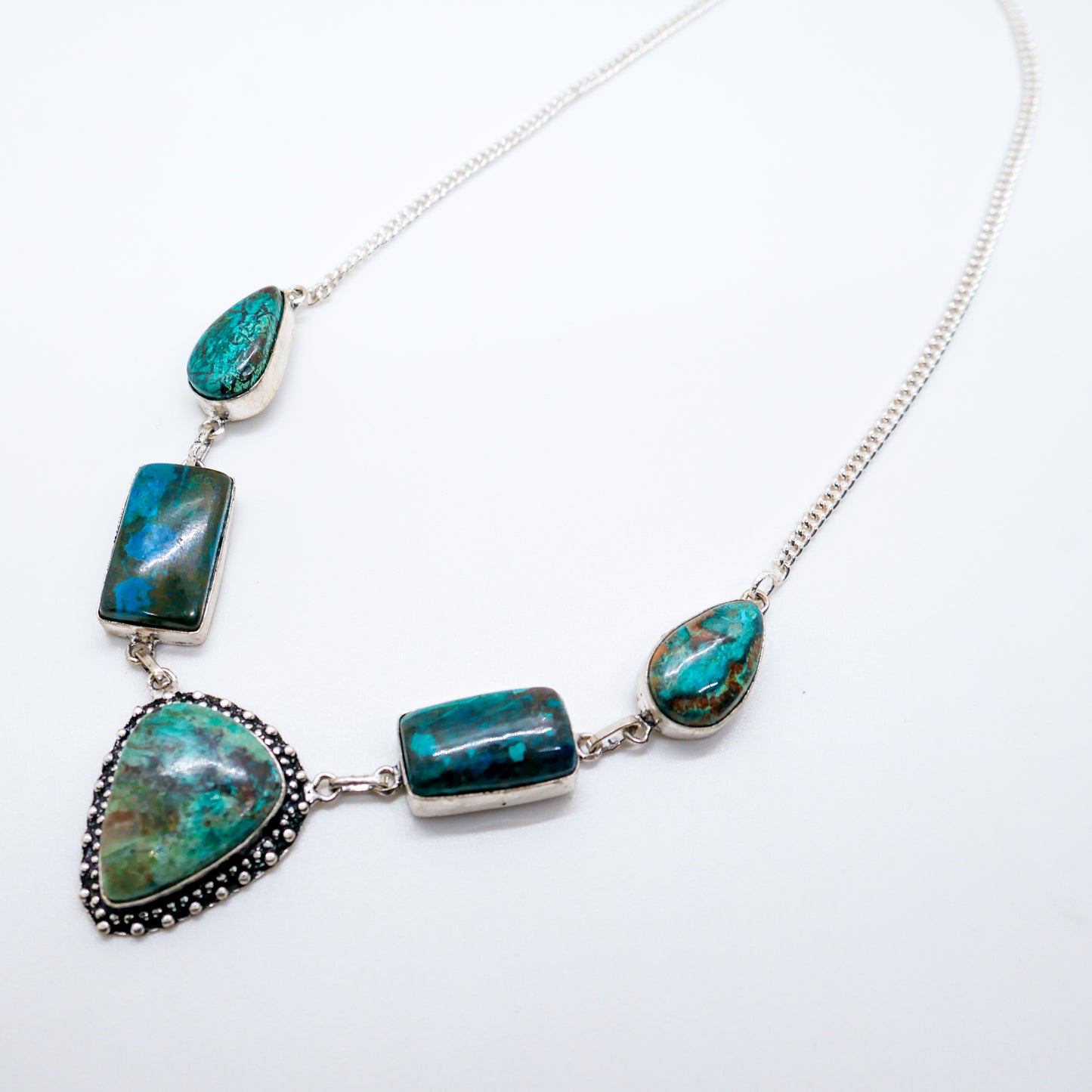 Serenity Speaks Chrysocolla Necklace