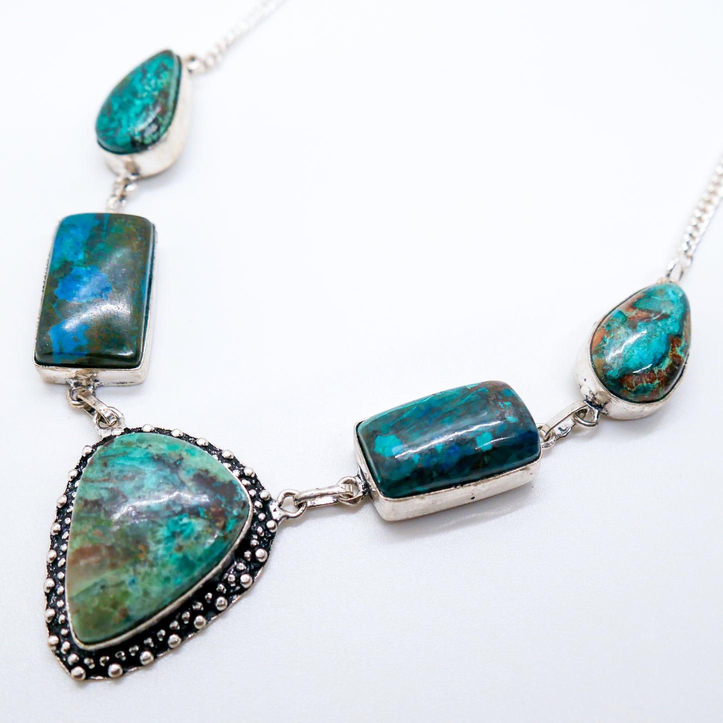Serenity Speaks Chrysocolla Necklace