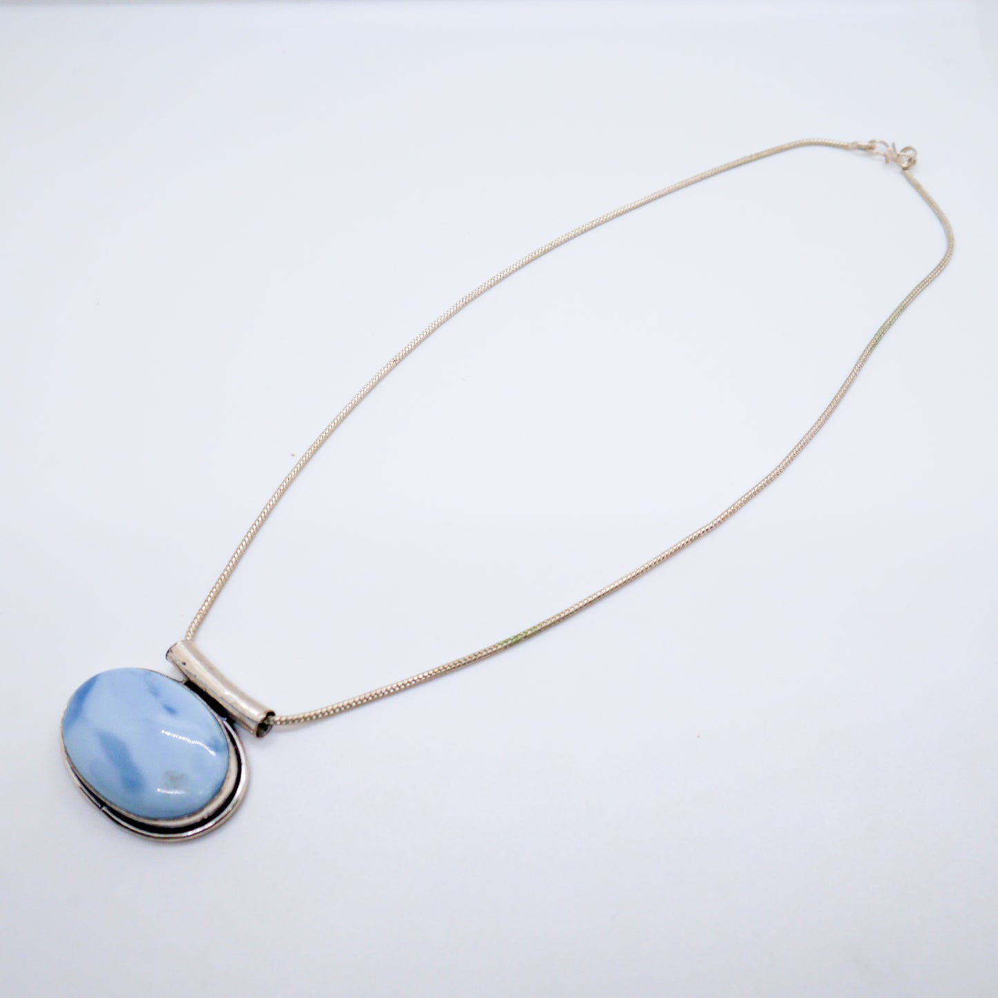 Still Waters Blue Lace Agate Necklace