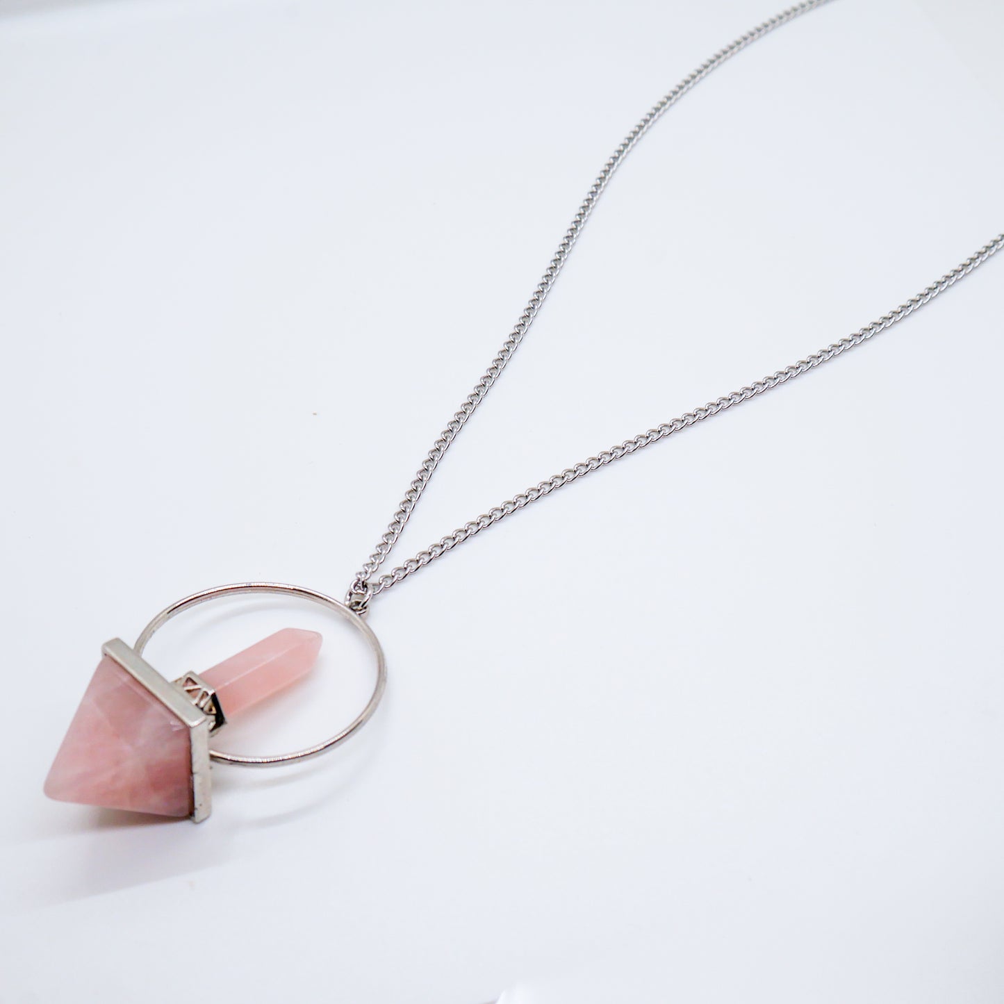 Pillars of Balance Rose Quartz Necklace
