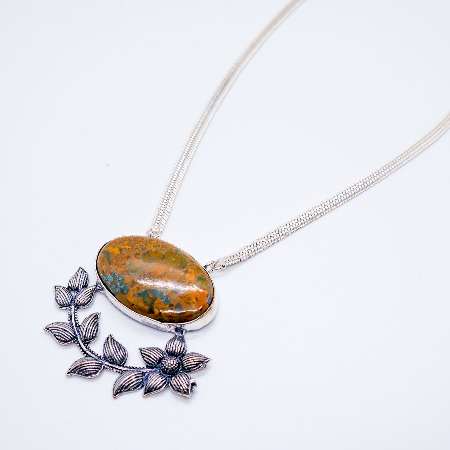 In Bloom Jasper Statement Necklace