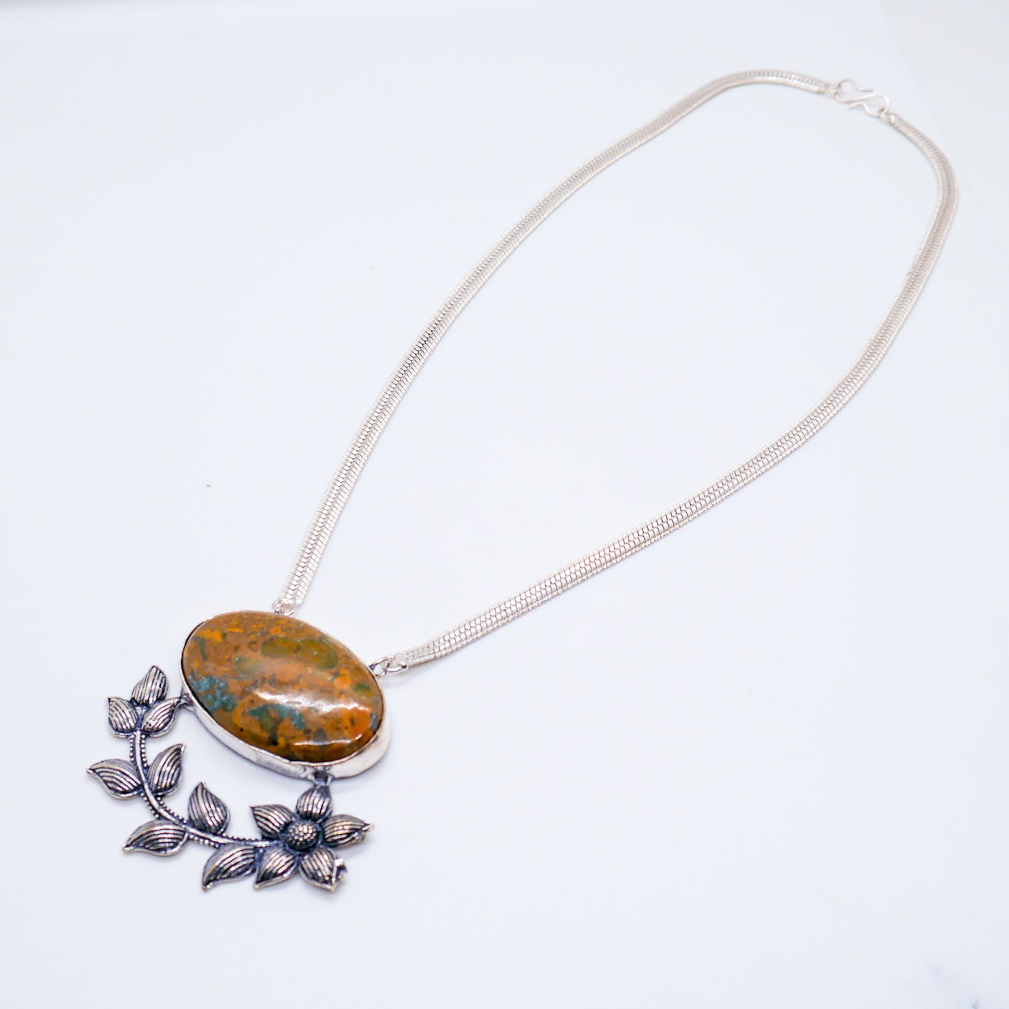 In Bloom Jasper Statement Necklace