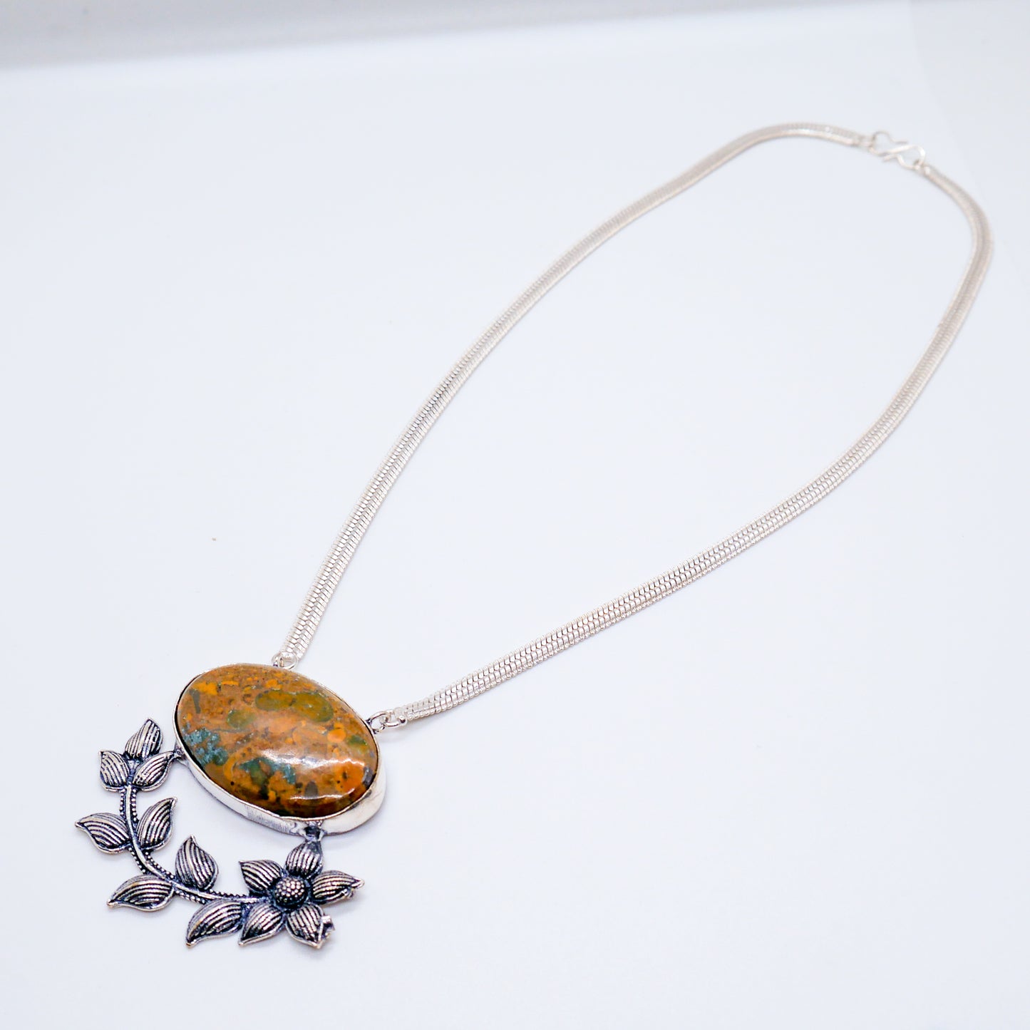 In Bloom Jasper Statement Necklace