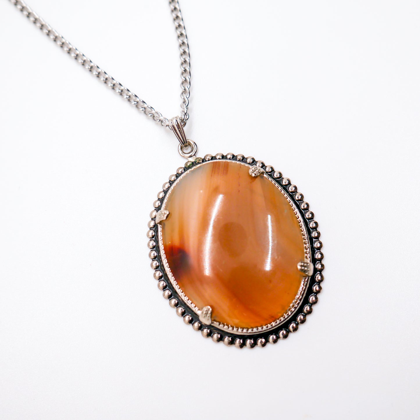 Passion Sparked Carnelian Necklace