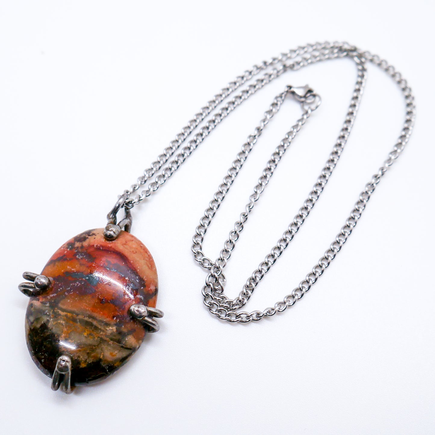 Stability Red Jasper Necklace