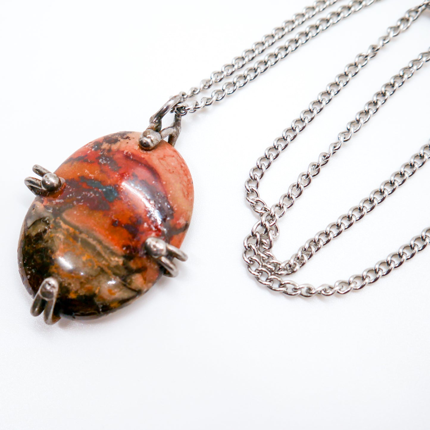 Stability Red Jasper Necklace