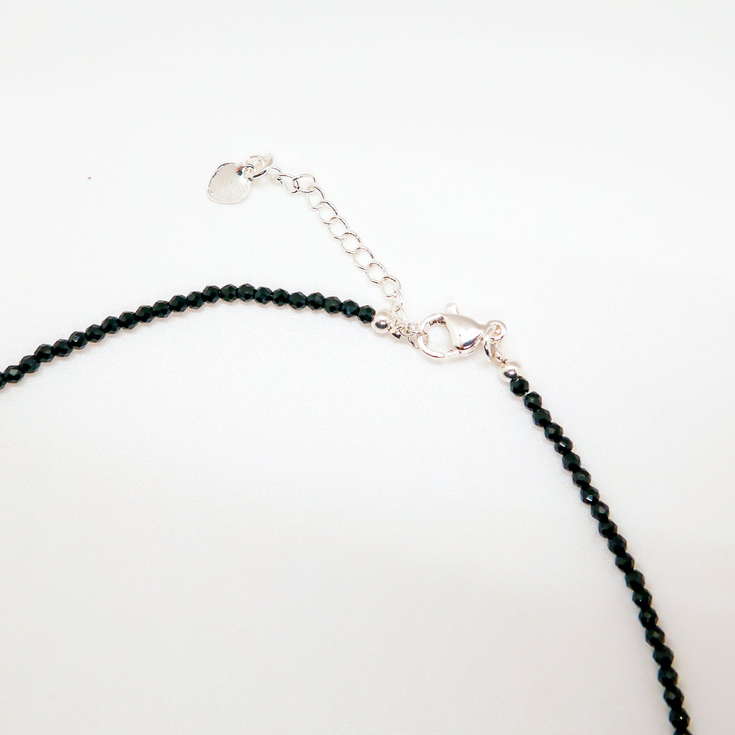 Star Silver Obsidian Necklace