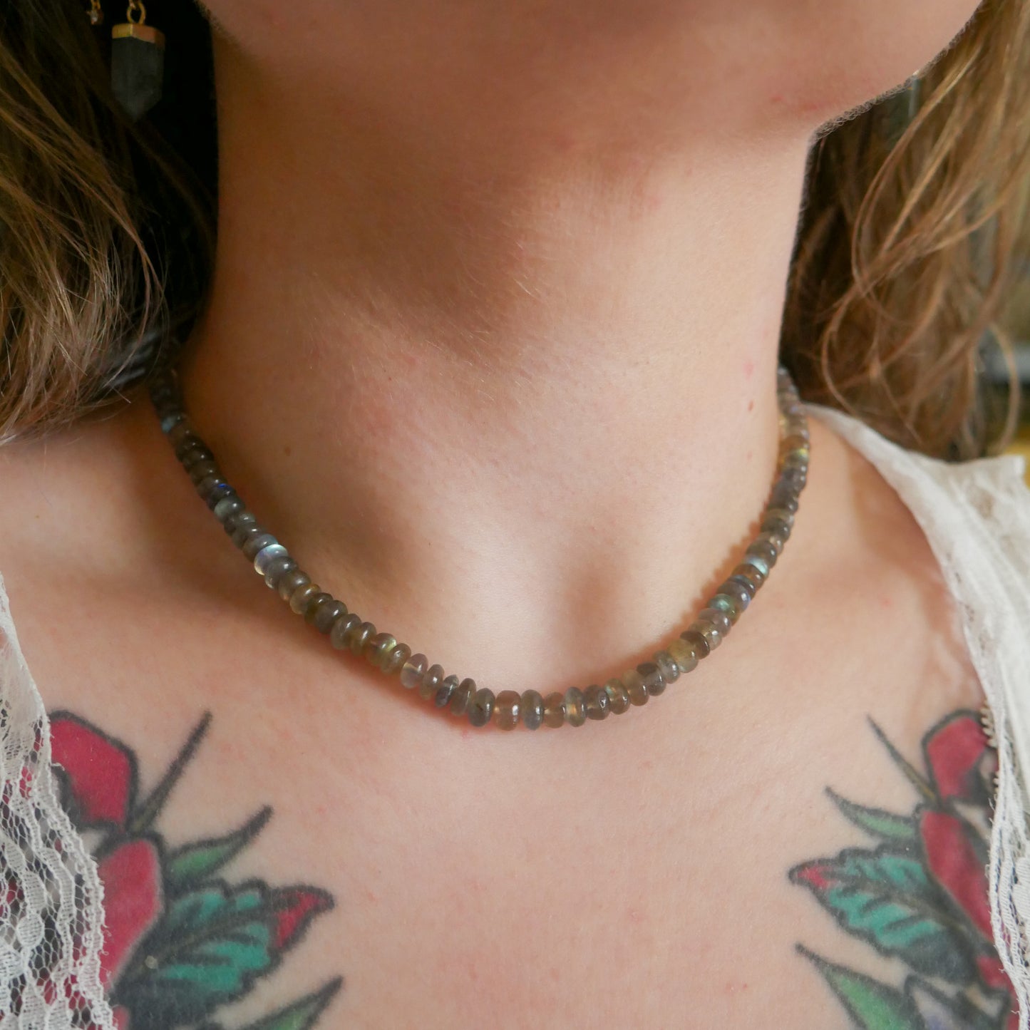 Celestial Gaze Labradorite Necklace