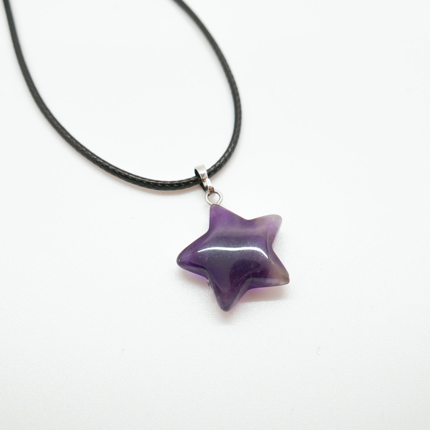 Amethyst Star Pendant Necklace