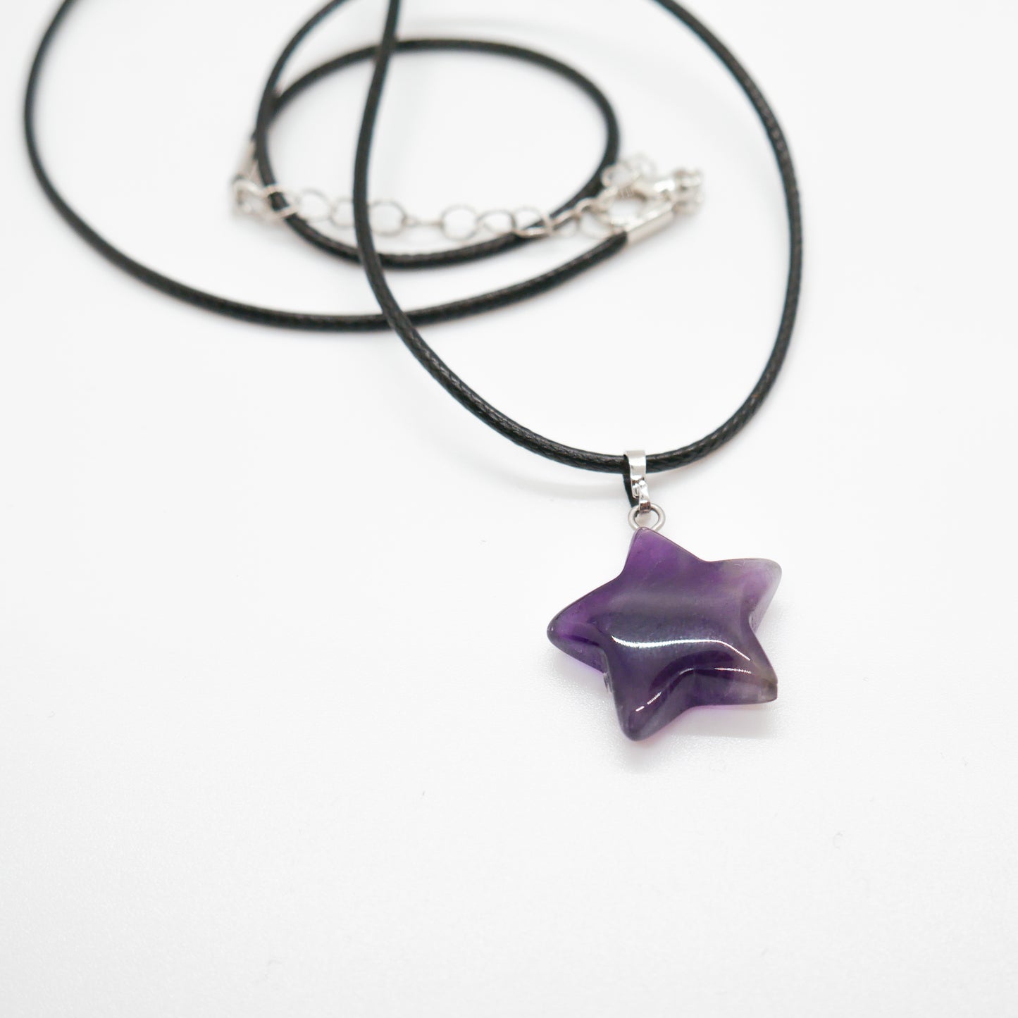 Amethyst Star Pendant Necklace