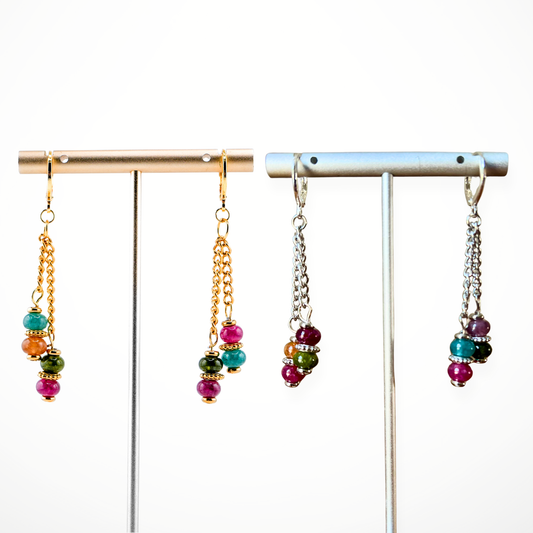Cosmic Candy Huggy Hoops