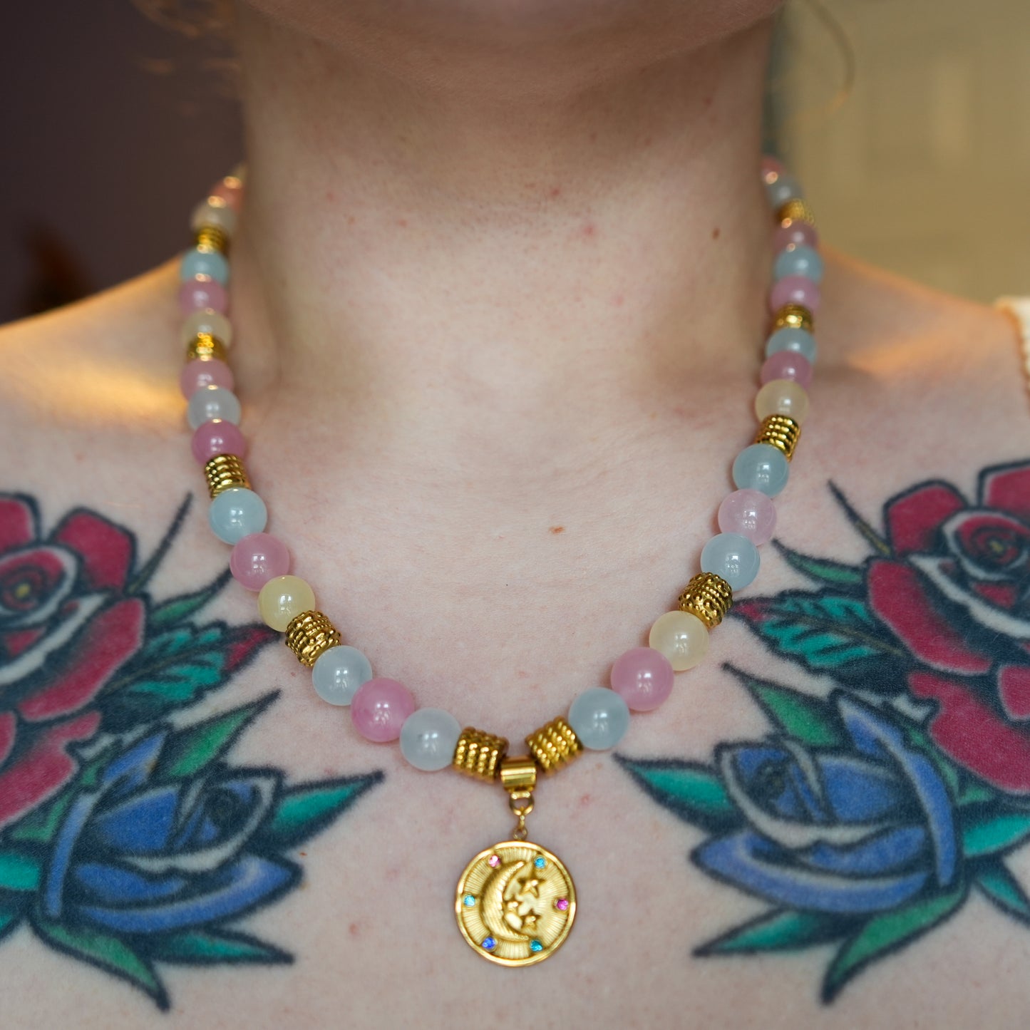 Cotton Candy Dusk Necklace