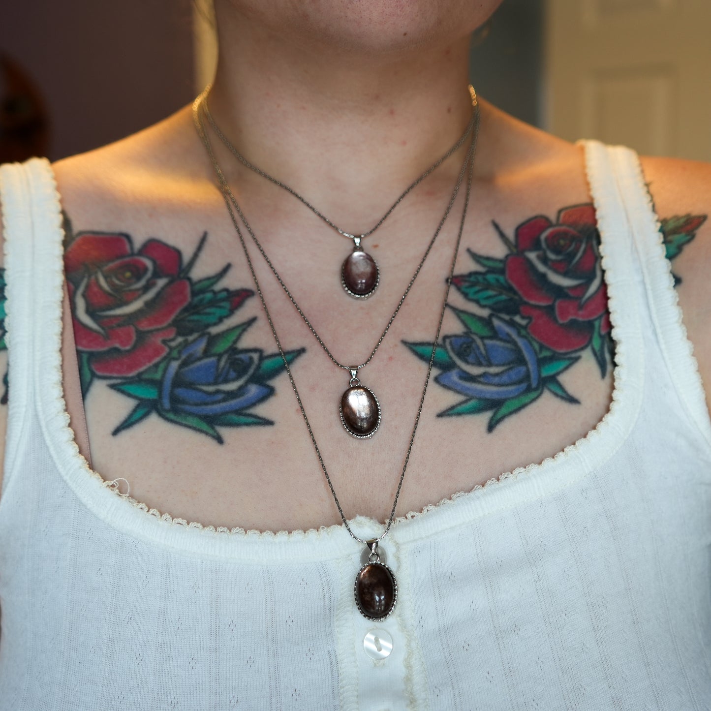 Elemental Lepidolite Necklace