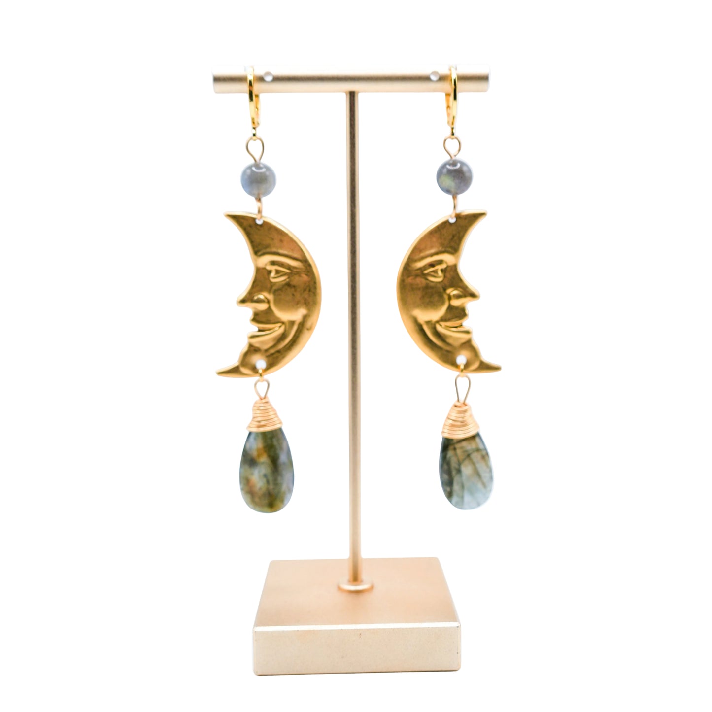 Spellbound Moonlight Labradorite Earrings