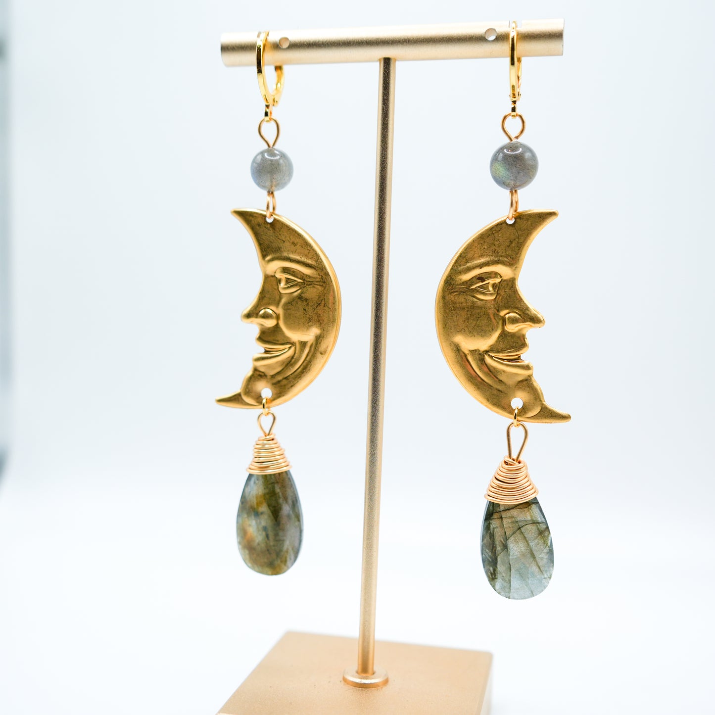 Spellbound Moonlight Labradorite Earrings