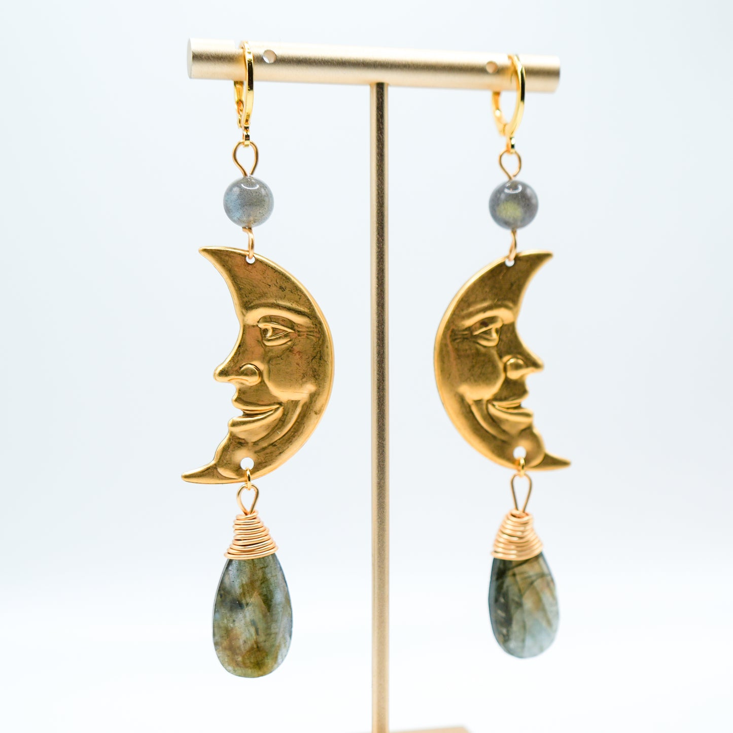 Spellbound Moonlight Labradorite Earrings