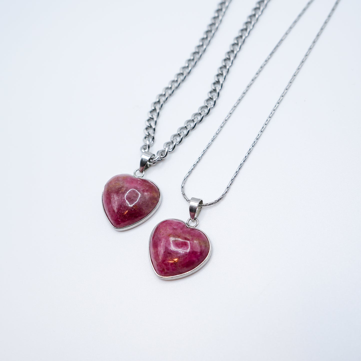 Sweetheart Rhodolite Necklace