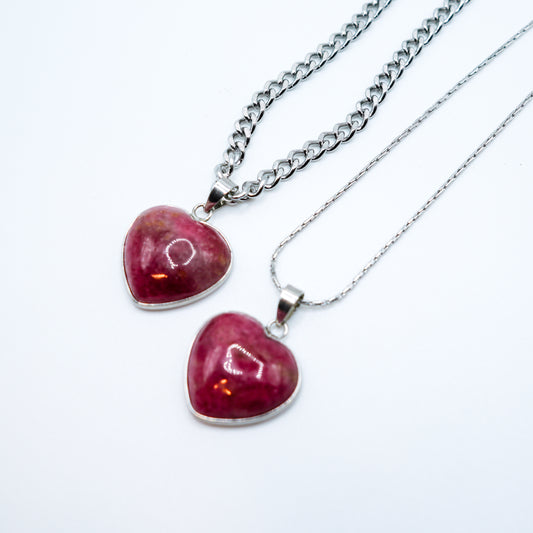 Sweetheart Rhodolite Necklace