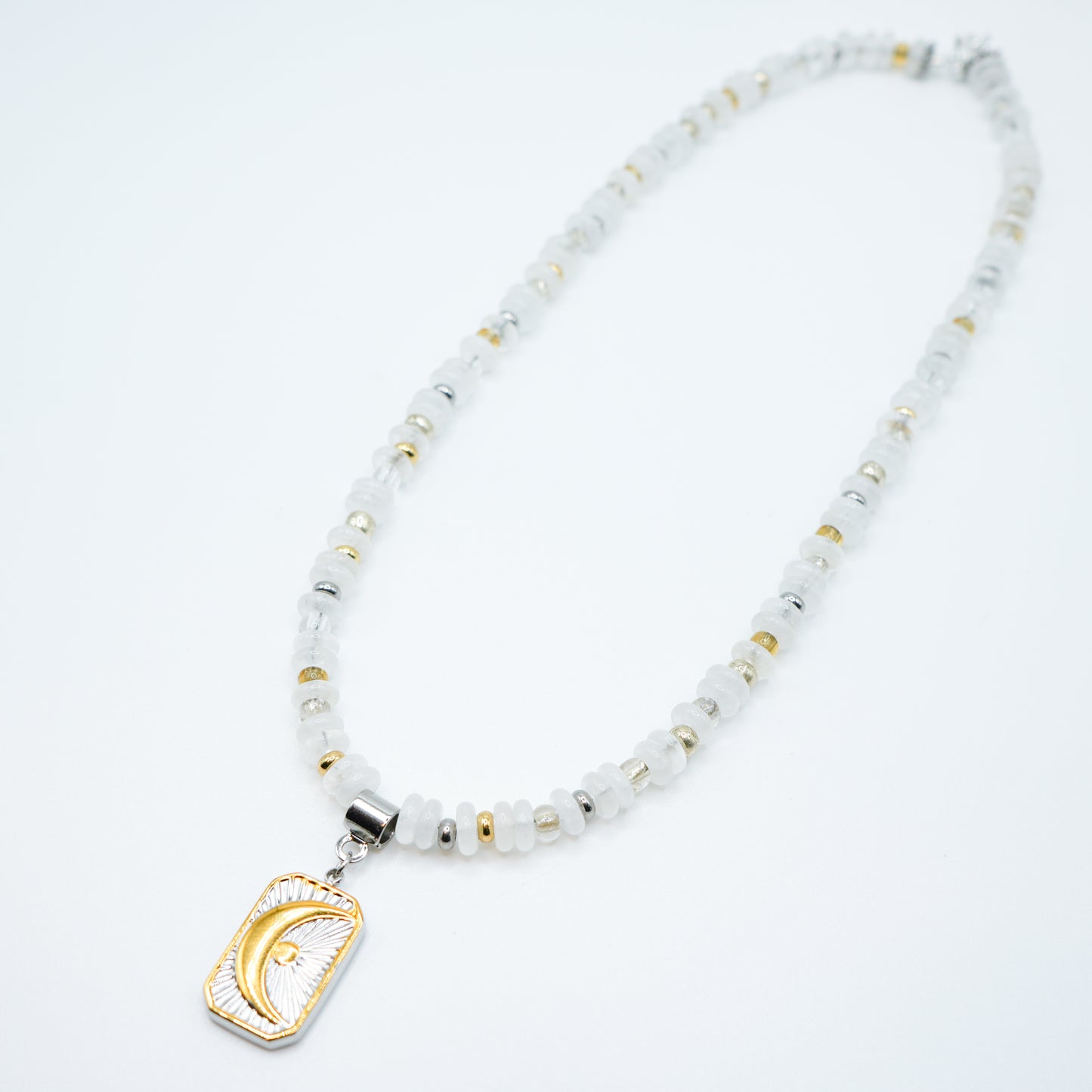 Luna Clear Quartz Necklace