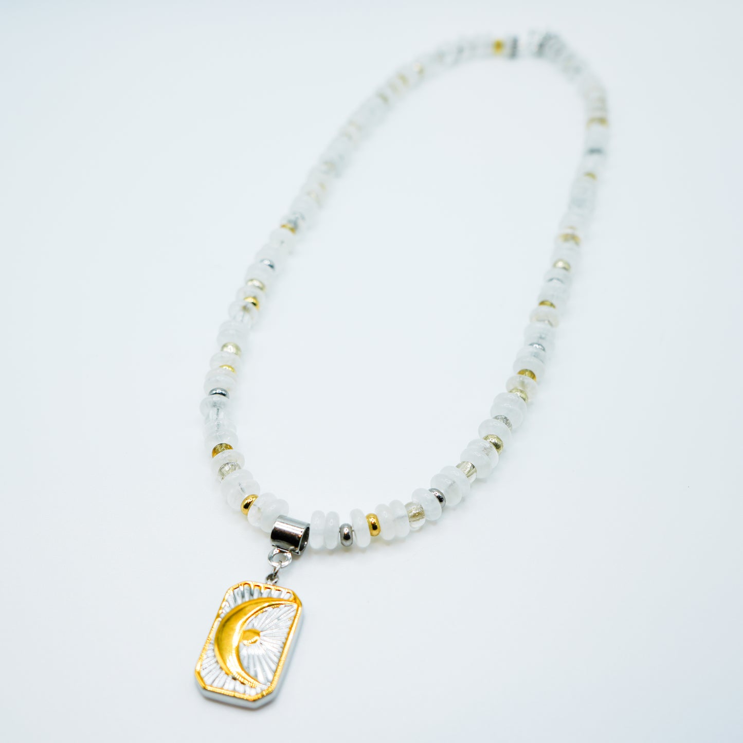 Luna Clear Quartz Necklace